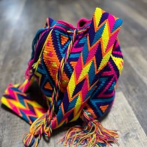 Wayuu Colombian tribe hand made “mochila” Crossbody bag